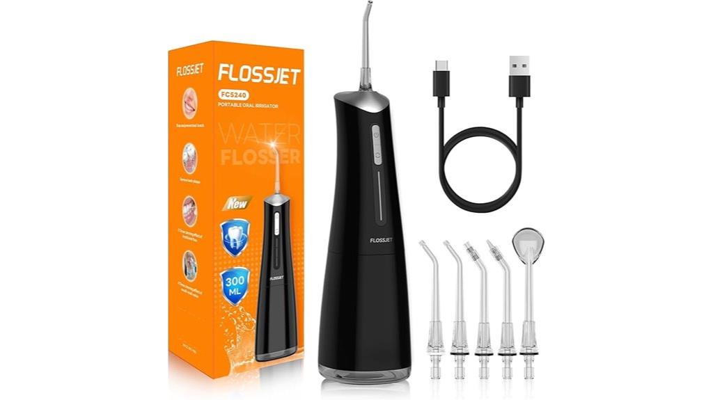 cordless water flosser kit