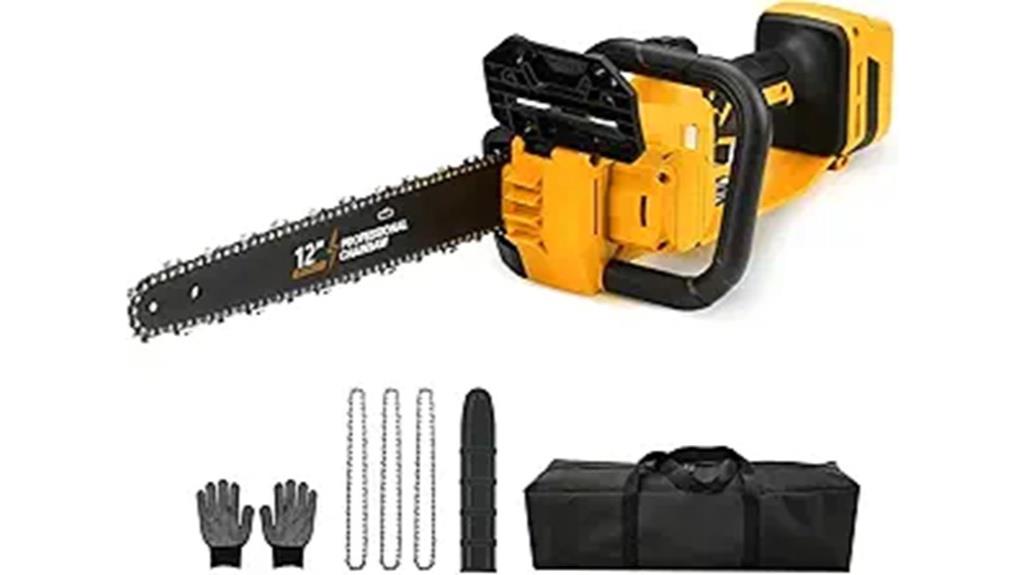 dewalt 20v 60v chainsaw