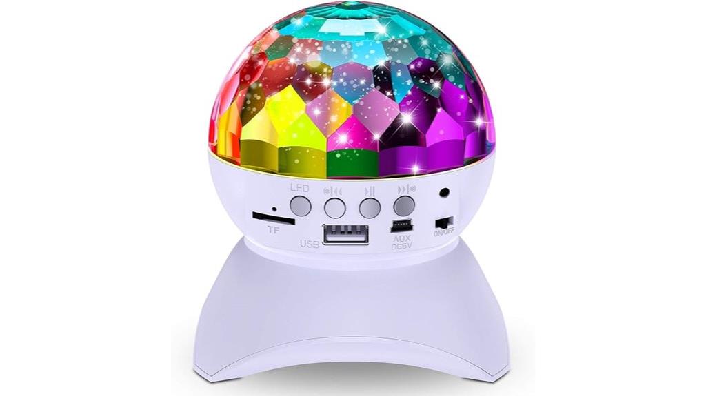 disco ball party speaker
