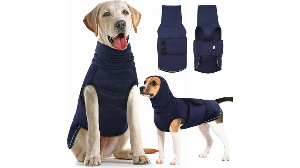 dog anxiety calming hoodie
