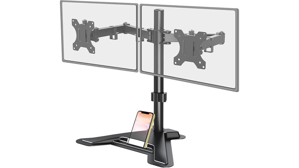 dual screen mount stand