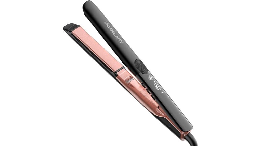 dual titanium curling iron