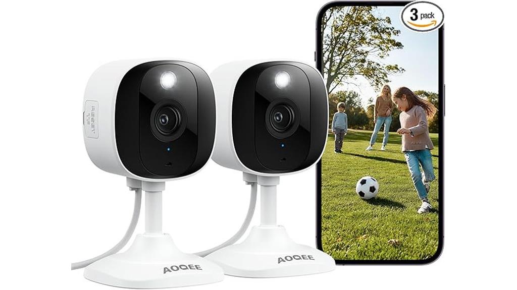 dual weatherproof pet cameras