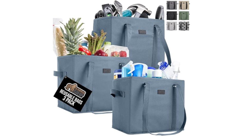 durable foldable reusable bags