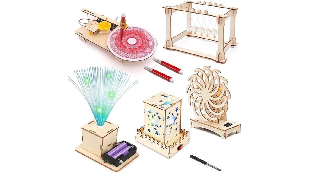 educational wooden building set