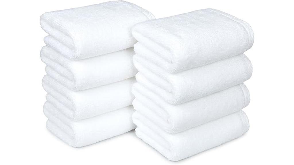eight pack cotton towels