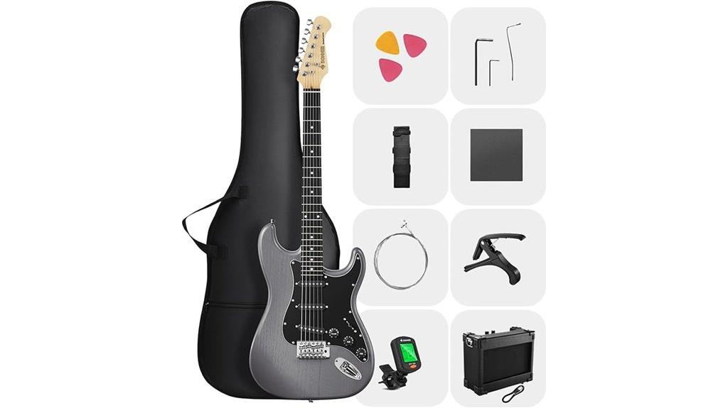 electric guitar beginner kit