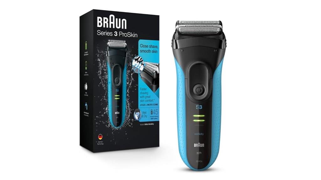 electric shaver with trimmer