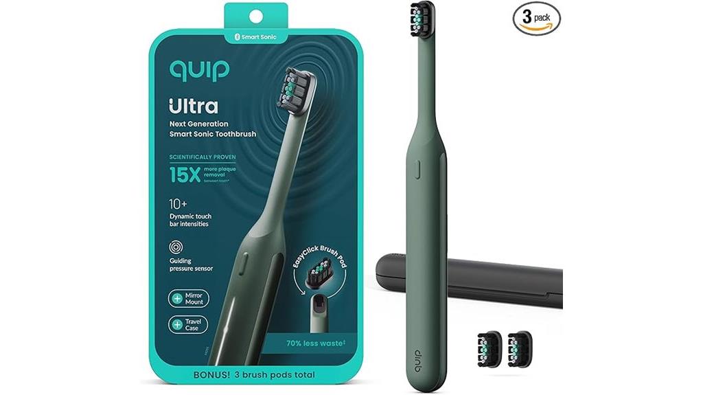 electric toothbrush with replaceable head