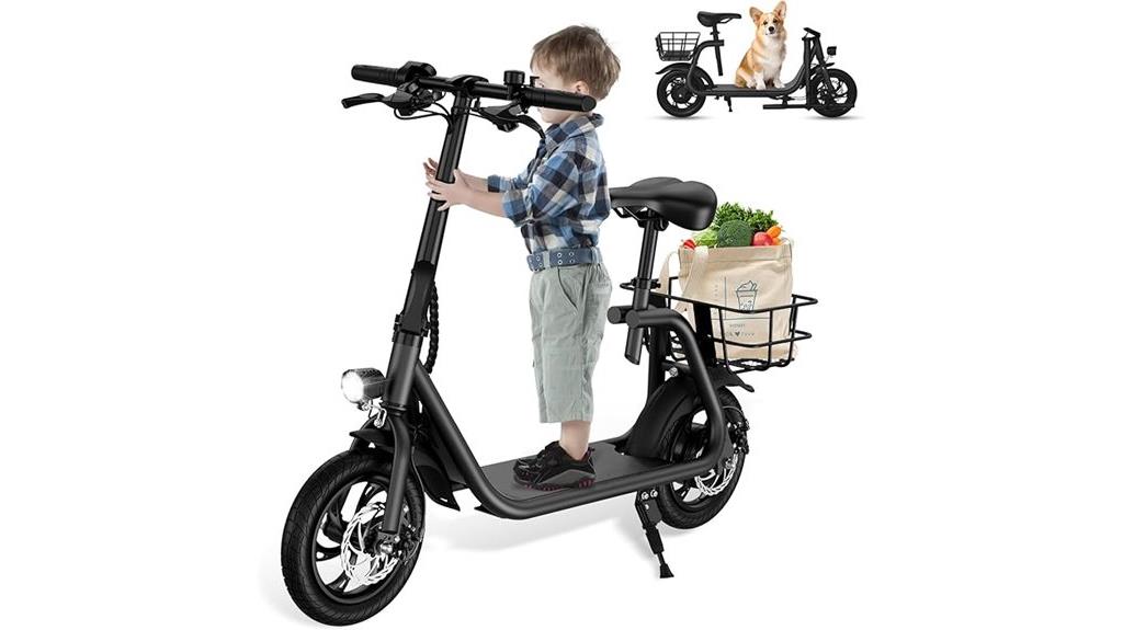 electric two seater scooter