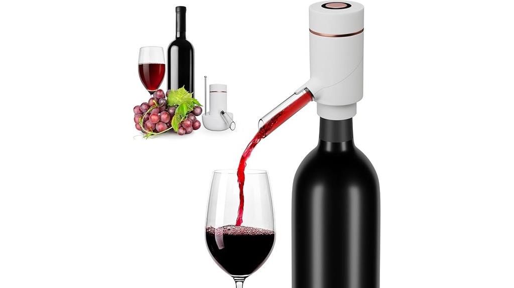 electric wine pouring device