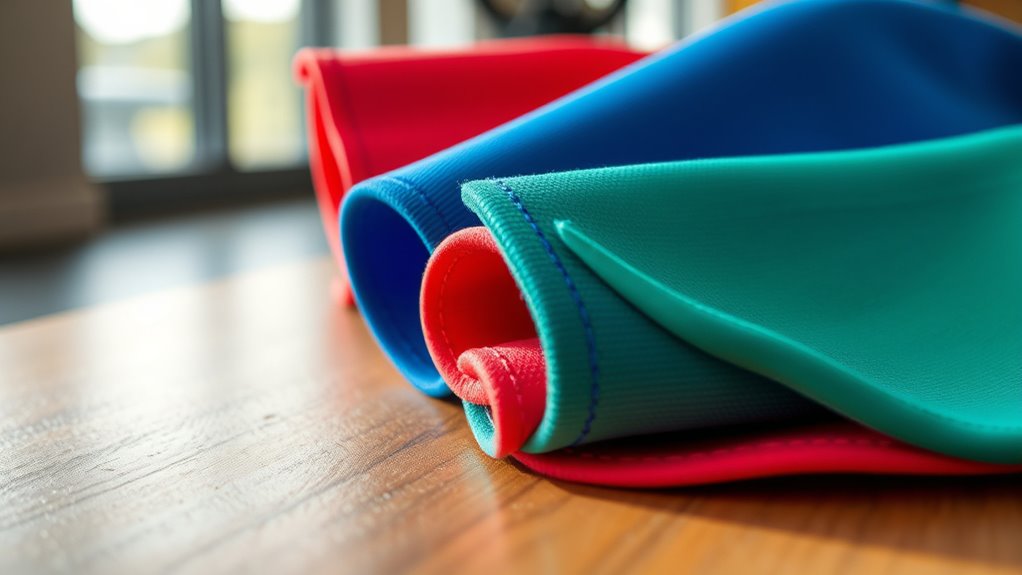 fabric resistance band features