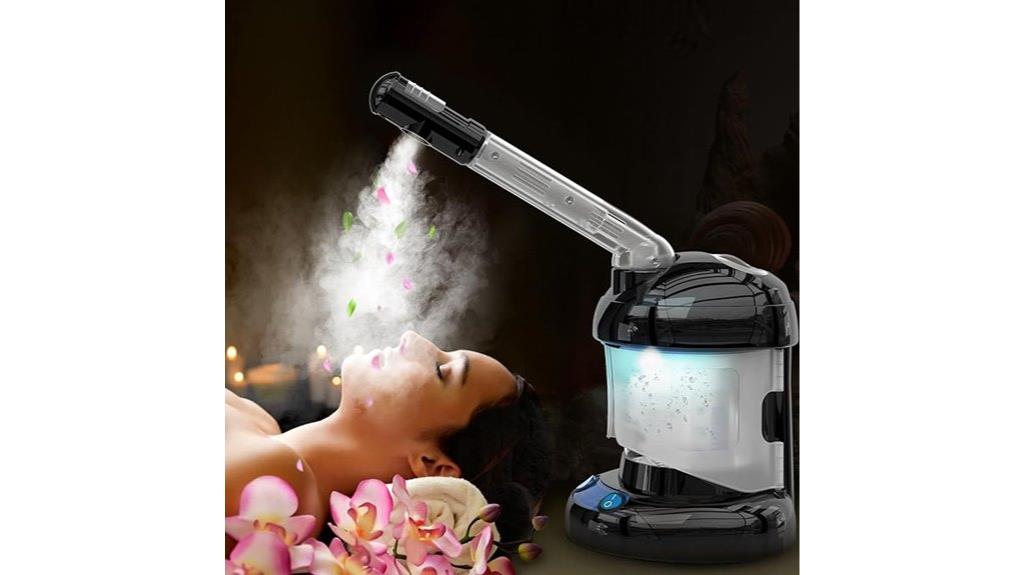 facial steamer with arm