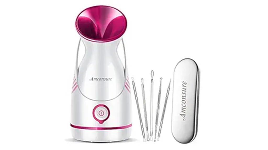 facial steamer with kit