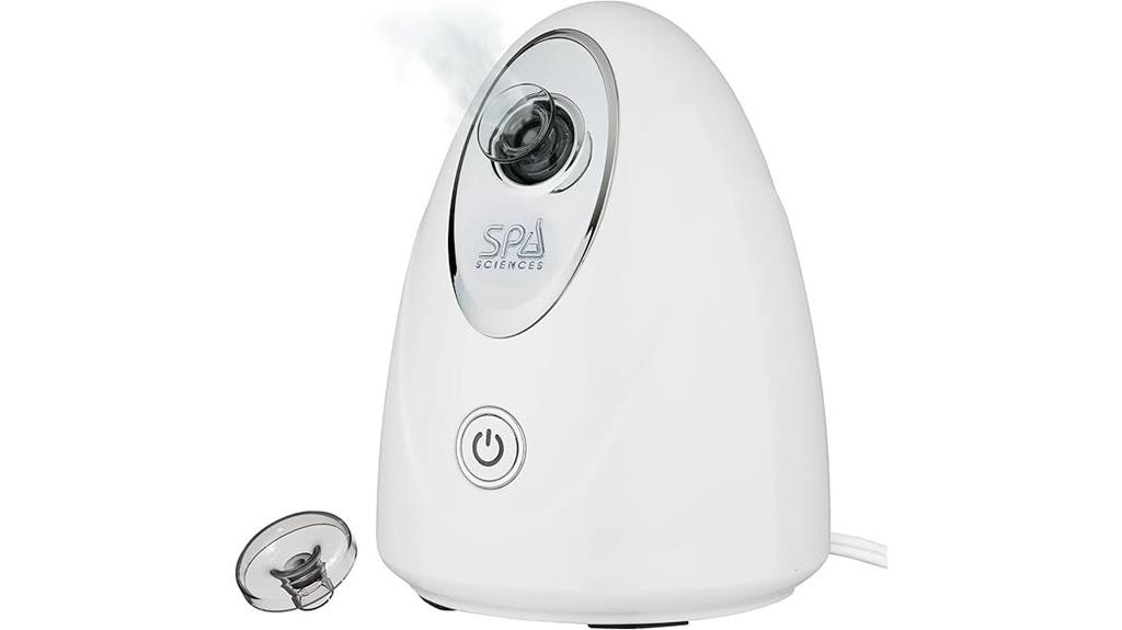 facial steamer with uvc