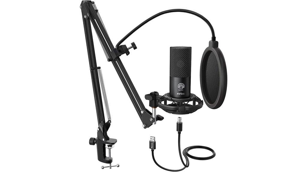 fifine usb microphone bundle