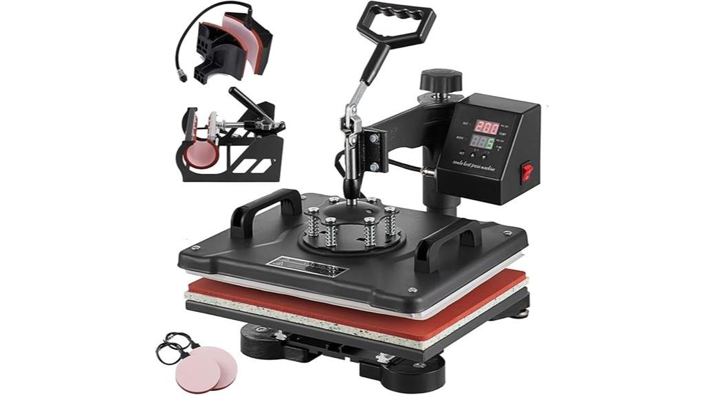 five in one heat press
