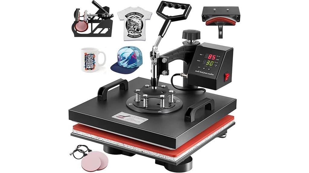 five in one heat press