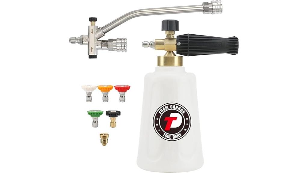 foam cannon for pressure washers
