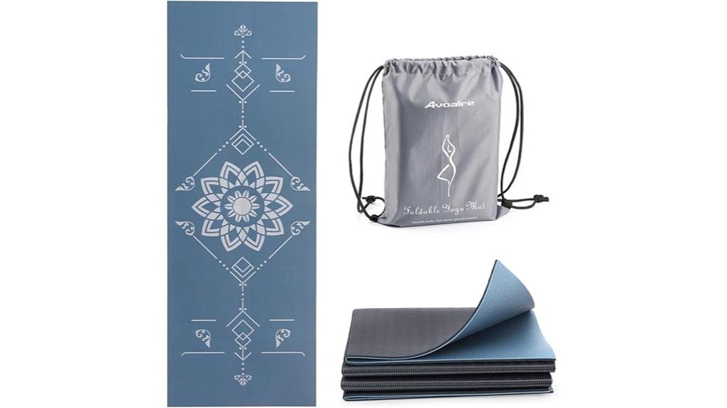 foldable yoga mat with bag