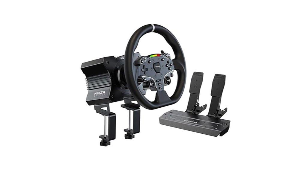 gaming racing simulator set
