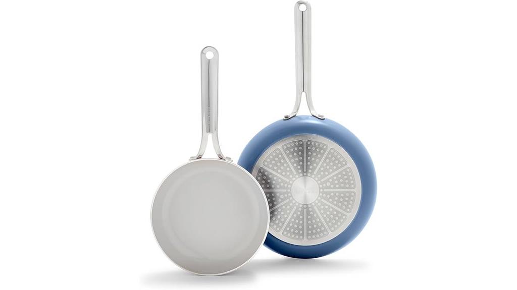 greenpan frying pan set