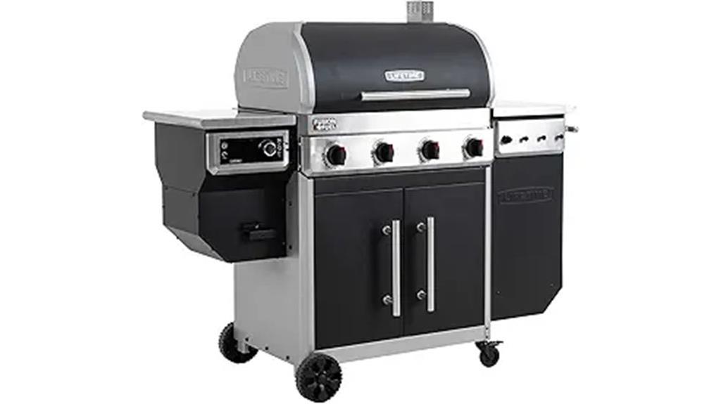 grill and smoker combo