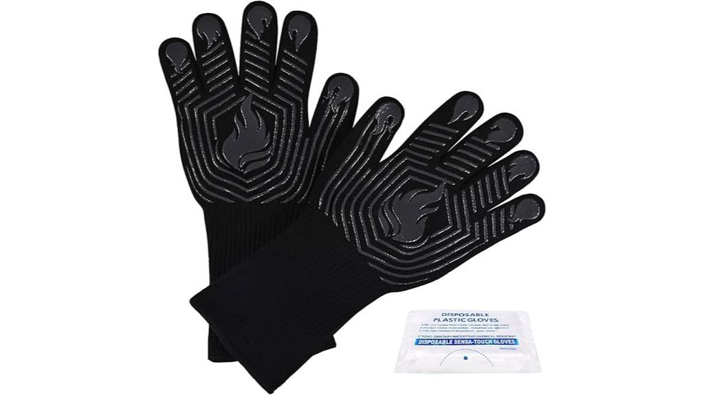 grill safety fireproof gloves