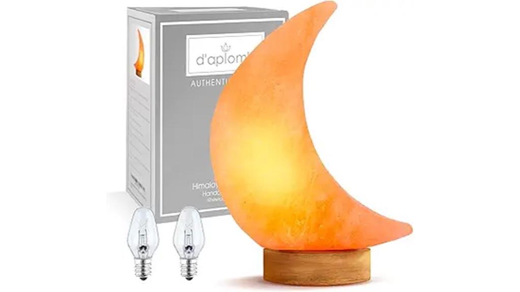 hand carved pink salt lamp