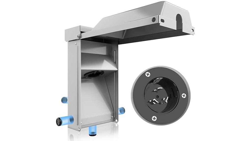 heavy duty 50a inlet box