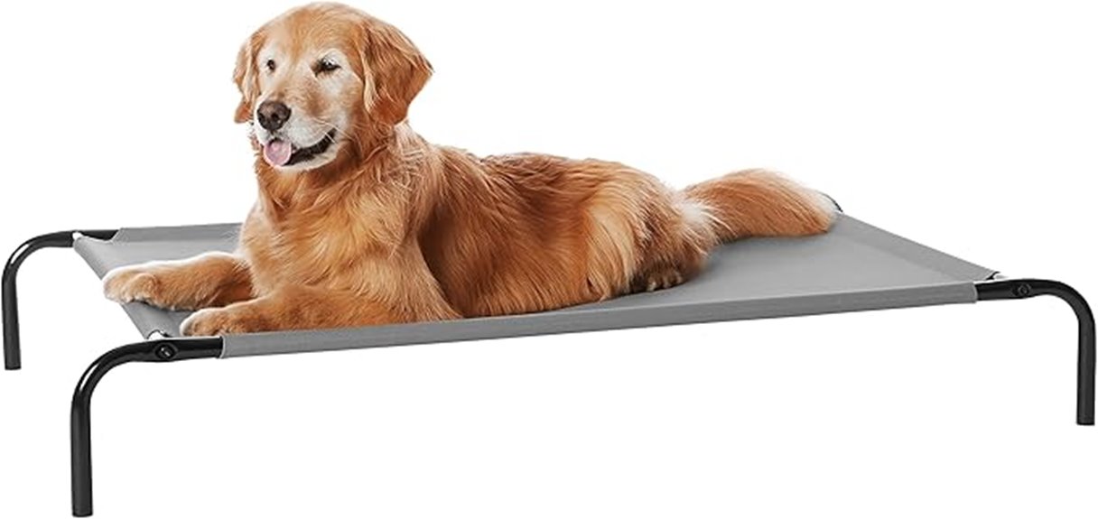 heavy duty metal dog bed