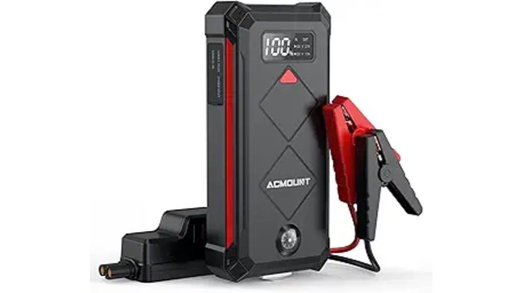 high capacity lithium jump starter