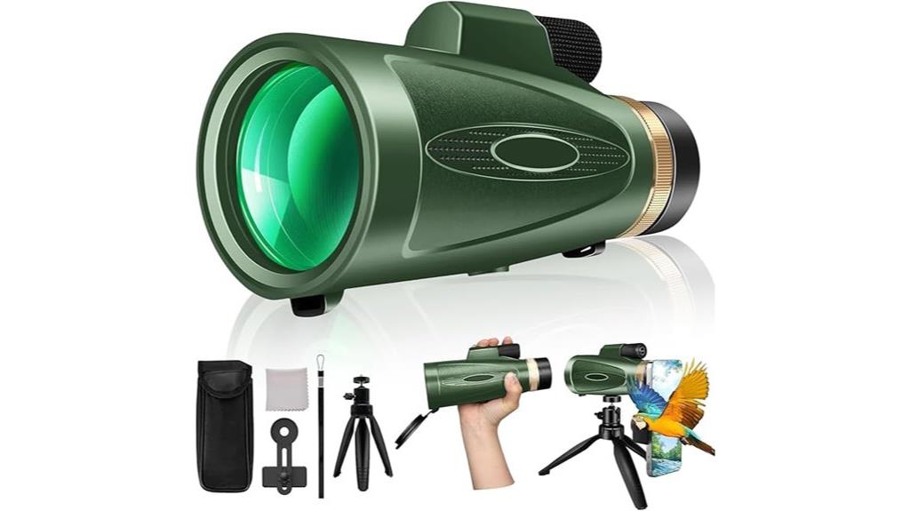 high definition monocular with tripod