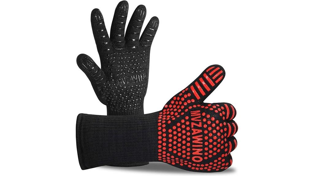 high quality grilling gloves