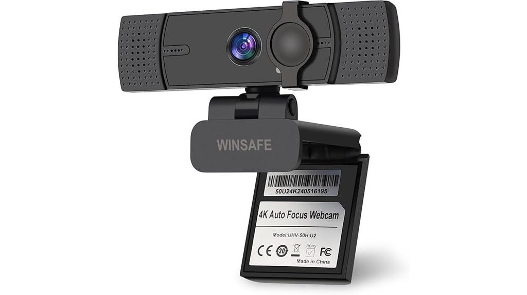 high resolution webcam with microphones