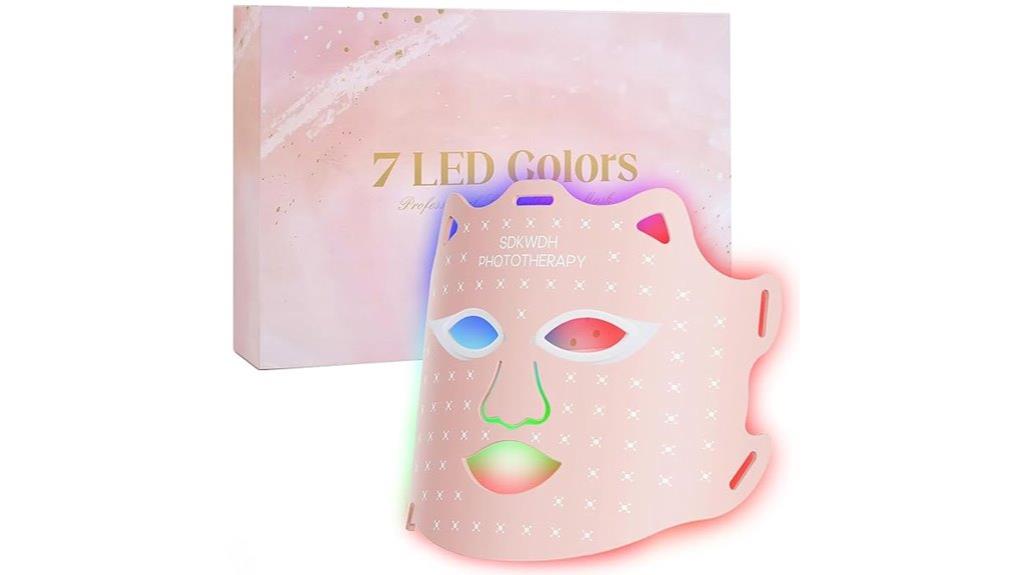 home led facial mask