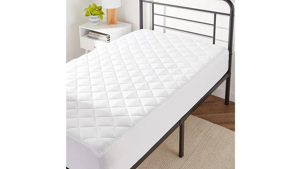 hypoallergenic quilted mattress topper