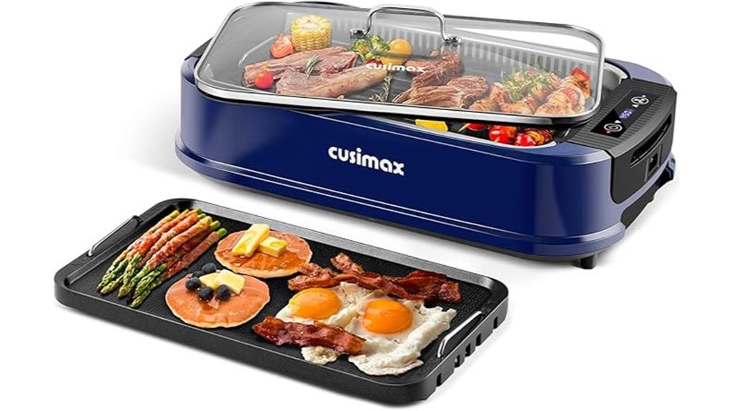 indoor smokeless grill