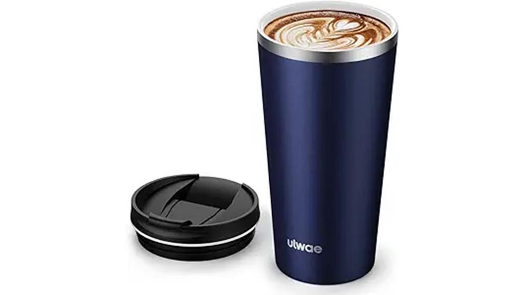insulated 18oz travel mug