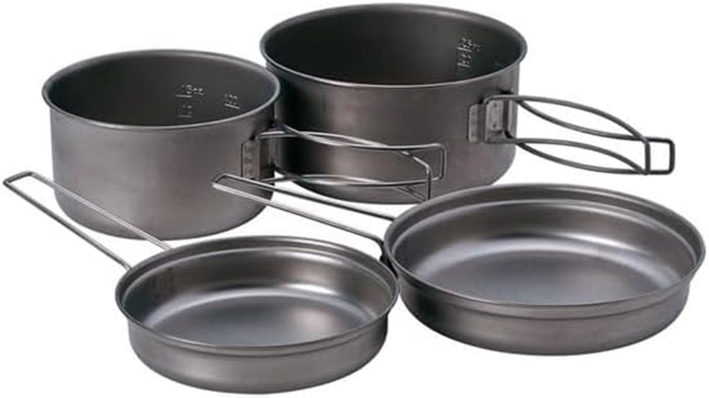 japanese titanium cookware set