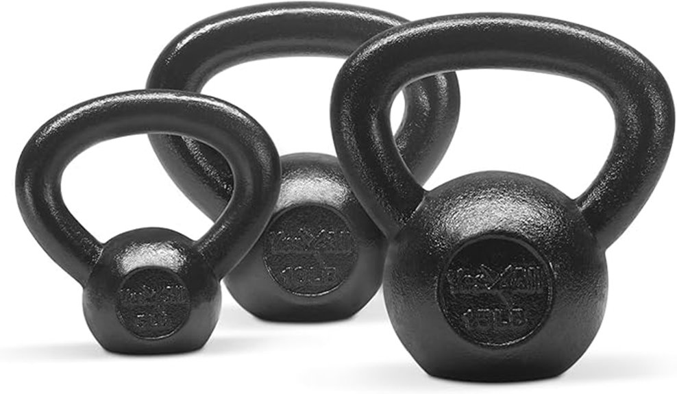 kettlebell set for strength