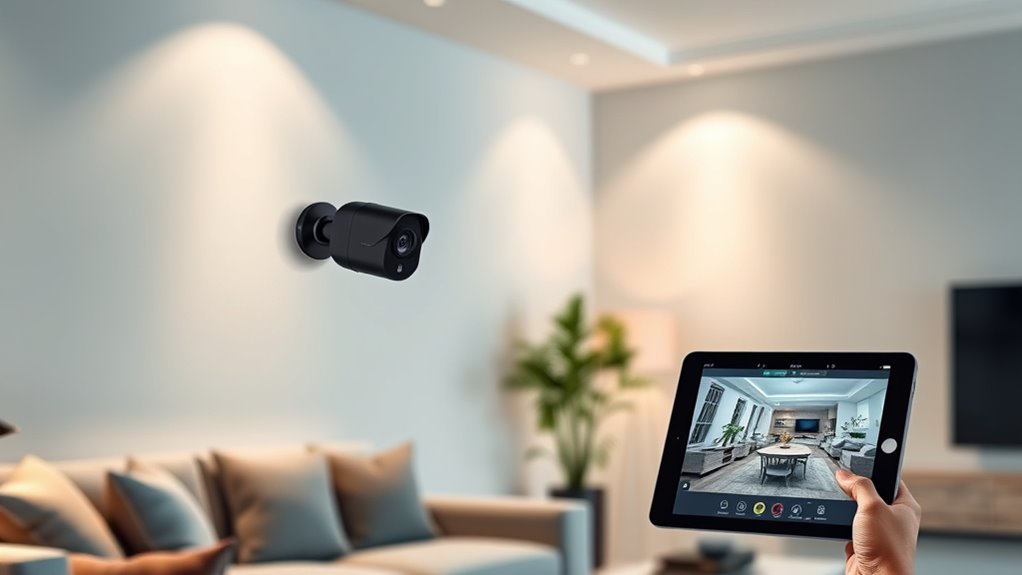 key security camera features