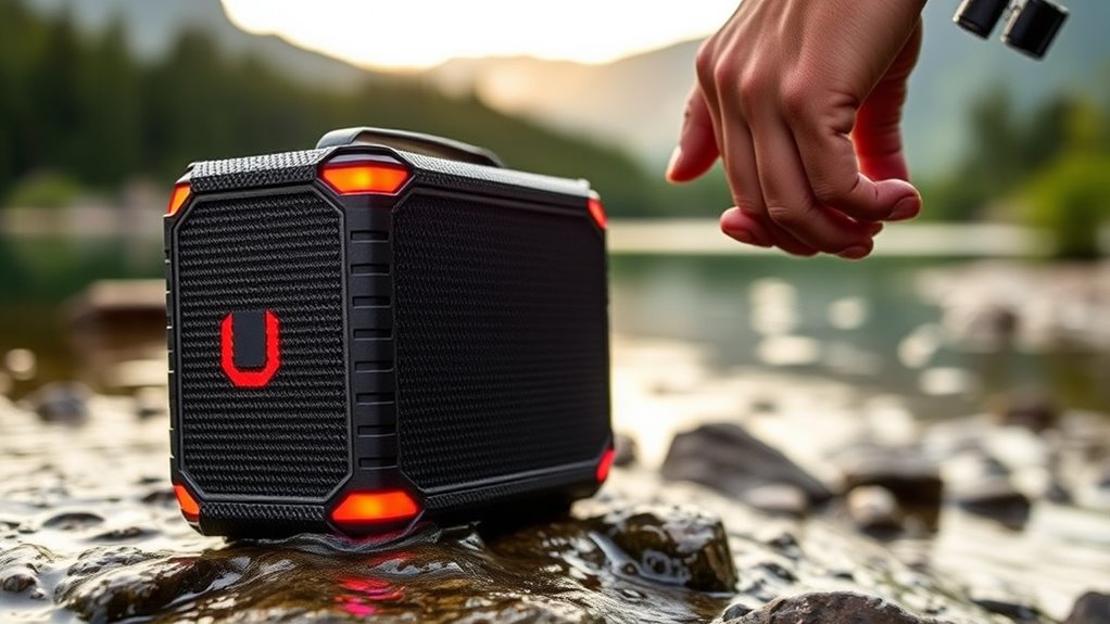 key waterproof bluetooth features