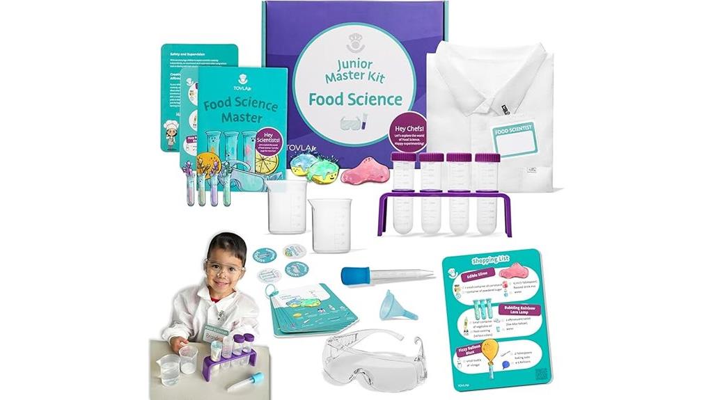 kids food science kit
