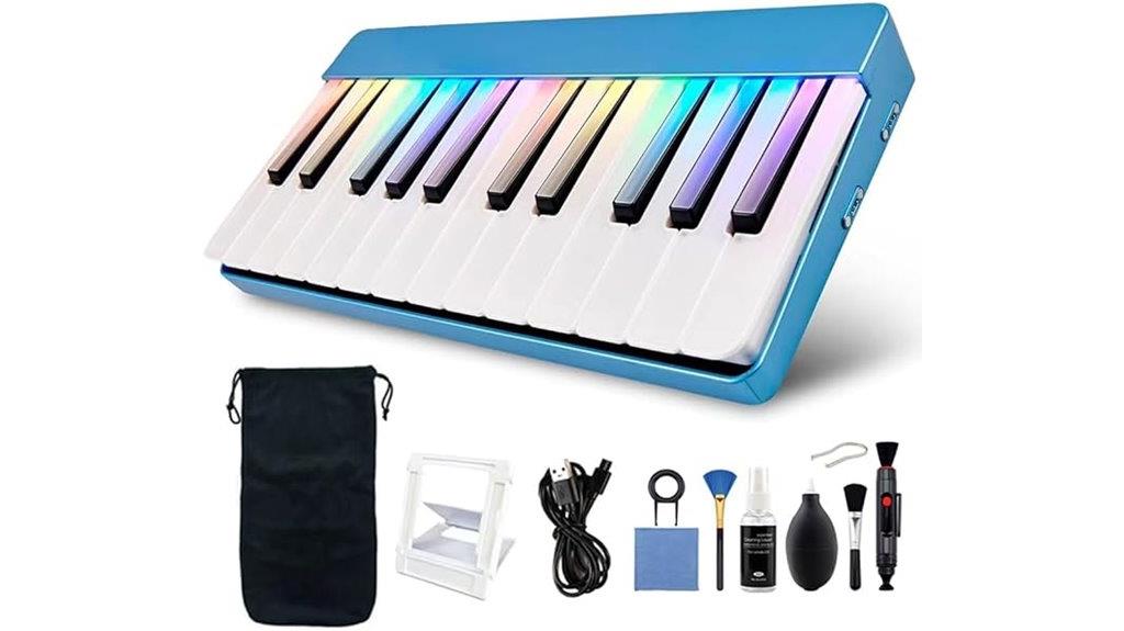 kids illuminated bluetooth keyboard