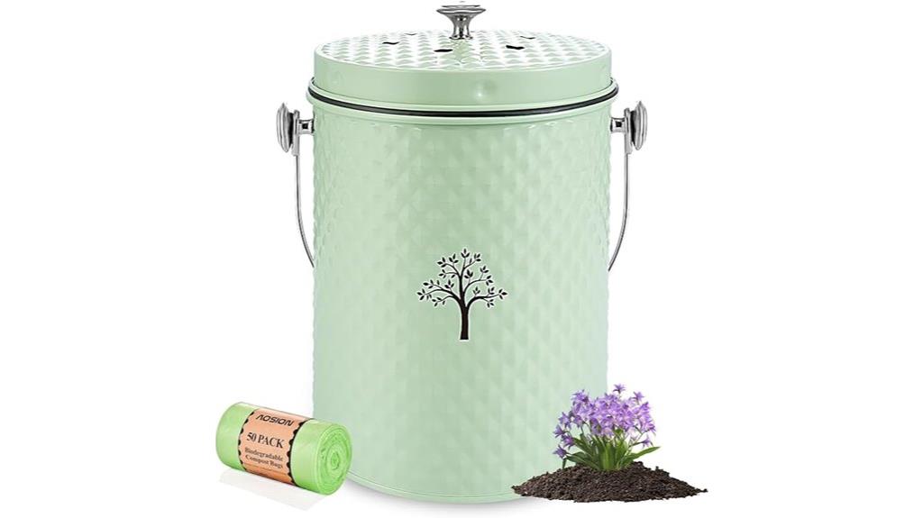 kitchen countertop compost bin