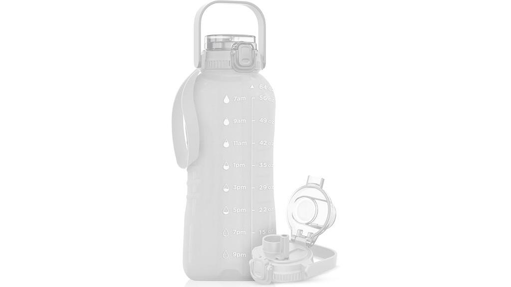 large 64 oz water bottle
