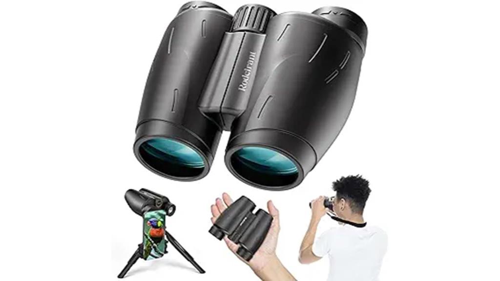 large binoculars with phone adapter
