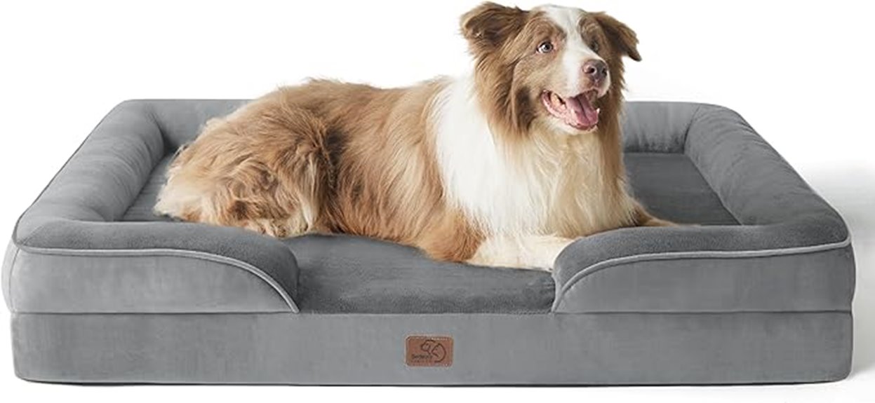 large dog orthopedic bed