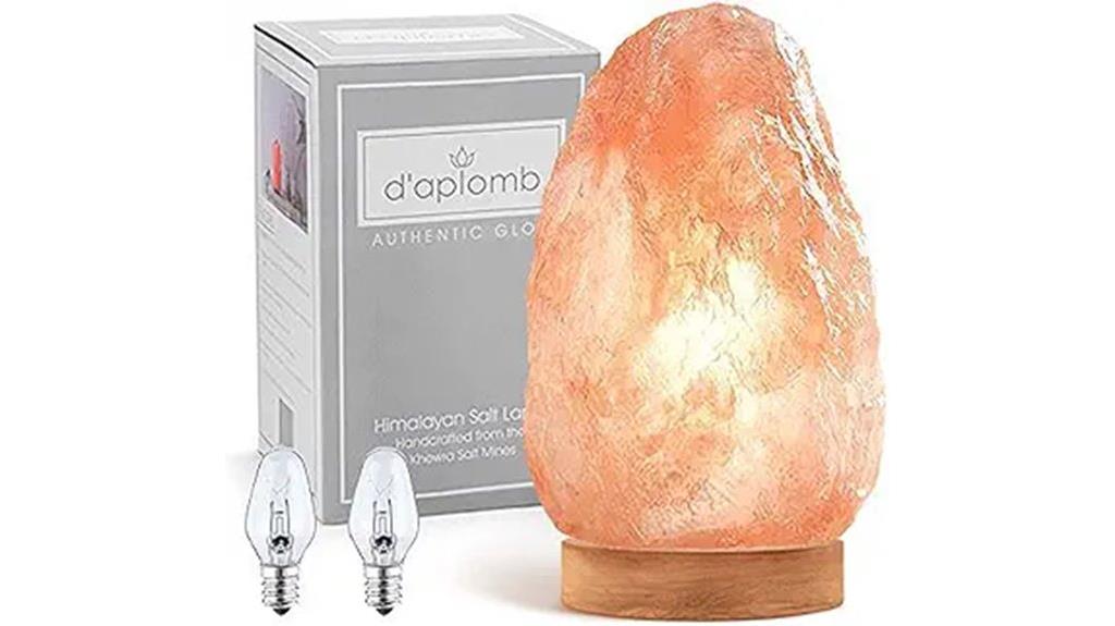 large hand carved pink salt